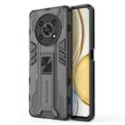 For Honor X30 5G / X9 Supersonic PC + TPU Phone Case with Holder(Black) - 1