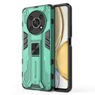 For Honor X30 5G Supersonic PC + TPU Phone Case with Holder(Green) - 1