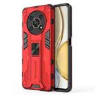For Honor X30 5G / X9 Supersonic PC + TPU Phone Case with Holder(Red) - 1