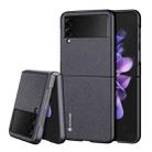 For Samsung Galaxy Z Flip3 5G DUX DUCIS Fino Series PU + TPU Phone Case(Black) - 1