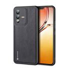 For vivo V23 5G / S12 DUX DUCIS Fino Series PU + TPU Phone Case(Black) - 1