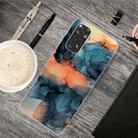 For Xiaomi Redmi Note 11 Pro 4G / 5G Global Abstract Marble Pattern TPU Phone Case(Abstract Blue) - 1