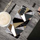 For Xiaomi Redmi Note 11 Pro 4G / 5G Global Abstract Marble Pattern TPU Phone Case(Rhombus Gold) - 1
