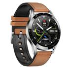 HAMTOD GT05 1.28 inch TFT Screen Smart Watch, Support Bluetooth Call / Sleep Monitoring(Brown Silver) - 2