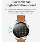 HAMTOD GT05 1.28 inch TFT Screen Smart Watch, Support Bluetooth Call / Sleep Monitoring(Brown Silver) - 3