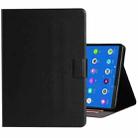 For Samsung Galaxy Tab A8 10.5 2021 Pure Color Leather Tablet Case(Black) - 1