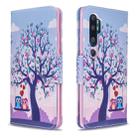 For Xiaomi CC9 Pro / Note 10 / Note 10 Pro Colored Drawing Pattern Horizontal Flip Leather Case with Holder & Card Slots & Wallet(Tree) - 1