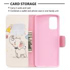 For Galaxy S20 Ultra Colored Drawing Pattern Horizontal Flip Leather Case with Holder & Card Slots & Wallet(Umbrella Elephant) - 5