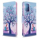 For Galaxy S20 Ultra Colored Drawing Pattern Horizontal Flip Leather Case with Holder & Card Slots & Wallet(Tree) - 1