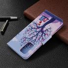 For Galaxy S20 Ultra Colored Drawing Pattern Horizontal Flip Leather Case with Holder & Card Slots & Wallet(Tree) - 8