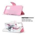 For Galaxy S20 Ultra Colored Drawing Pattern Horizontal Flip Leather Case with Holder & Card Slots & Wallet(Two Butterflies) - 4