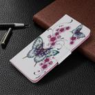 For Galaxy S20 Ultra Colored Drawing Pattern Horizontal Flip Leather Case with Holder & Card Slots & Wallet(Two Butterflies) - 7
