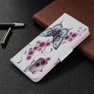For Galaxy S20 Ultra Colored Drawing Pattern Horizontal Flip Leather Case with Holder & Card Slots & Wallet(Two Butterflies) - 8