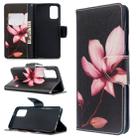 For Galaxy S20 Ultra Colored Drawing Pattern Horizontal Flip Leather Case with Holder & Card Slots & Wallet(Lotus) - 6