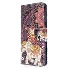 For Galaxy S20 Ultra Colored Drawing Pattern Horizontal Flip Leather Case with Holder & Card Slots & Wallet(Flower Elephant) - 2