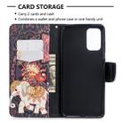 For Galaxy S20 Ultra Colored Drawing Pattern Horizontal Flip Leather Case with Holder & Card Slots & Wallet(Flower Elephant) - 5