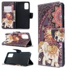 For Galaxy S20 Ultra Colored Drawing Pattern Horizontal Flip Leather Case with Holder & Card Slots & Wallet(Flower Elephant) - 6