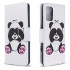 For Galaxy S20 Ultra Colored Drawing Pattern Horizontal Flip Leather Case with Holder & Card Slots & Wallet(Panda) - 1
