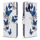 For Galaxy S20 Ultra Colored Drawing Pattern Horizontal Flip Leather Case with Holder & Card Slots & Wallet(Butterfly Swarm) - 1