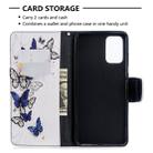 For Galaxy S20 Ultra Colored Drawing Pattern Horizontal Flip Leather Case with Holder & Card Slots & Wallet(Butterfly Swarm) - 5