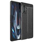 For Xiaomi Redmi K50 Gaming Litchi Texture TPU Shockproof Phone Case(Black) - 1