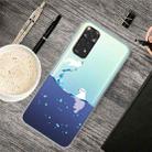 For Xiaomi Redmi Note 11 Global / Note 11S Painted Transparent TPU Phone Case(Seal) - 1