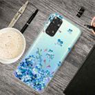 For Xiaomi Redmi Note 11 Global / Note 11S Painted Transparent TPU Phone Case(Star Flower) - 1