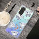 For Xiaomi Redmi Note 11 Global / Note 11S Painted Transparent TPU Phone Case(Koala) - 1