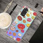 For Xiaomi Redmi Note 11 Pro 4G / 5G Global Painted Transparent TPU Phone Case(Donuts) - 1