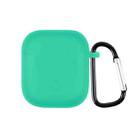 For Realme Buds Air Neo TWS Silicone Earphone Protective Case with Hook(Mint Green) - 1