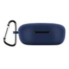 For Xiaomi Redmi Buds 4 Lite Silicone Earphone Protective Case with Hook (Midnight Blue) - 1