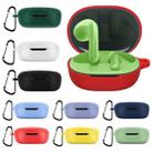 For Xiaomi Redmi Buds 4 Lite Silicone Earphone Protective Case with Hook (Midnight Green) - 2