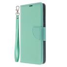 For Galaxy S20 Ultra Litchi Texture Pure Color Horizontal Flip PU Leather Case with Holder & Card Slots & Wallet & Lanyard(Green) - 2