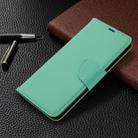 For Galaxy S20 Ultra Litchi Texture Pure Color Horizontal Flip PU Leather Case with Holder & Card Slots & Wallet & Lanyard(Green) - 7