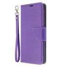 For Galaxy S20 Ultra Litchi Texture Pure Color Horizontal Flip PU Leather Case with Holder & Card Slots & Wallet & Lanyard(Purple) - 2