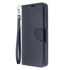 For Galaxy S20 Ultra Litchi Texture Pure Color Horizontal Flip PU Leather Case with Holder & Card Slots & Wallet & Lanyard(Black) - 2