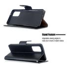 For Galaxy S20 Ultra Litchi Texture Pure Color Horizontal Flip PU Leather Case with Holder & Card Slots & Wallet & Lanyard(Black) - 4