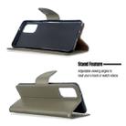 For Galaxy S20 Ultra Litchi Texture Pure Color Horizontal Flip PU Leather Case with Holder & Card Slots & Wallet & Lanyard(Grey) - 4