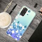 For Xiaomi Redmi Note 11 Global / Note 11S Painted Transparent TPU Phone Case(Magnolia) - 1