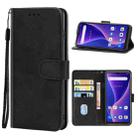 Leather Phone Case For Blackview Oscal C60(Black) - 1