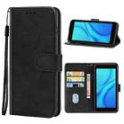 Leather Phone Case For Itel A27(Black) - 1