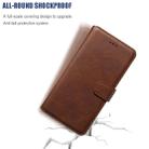 For LG K20 (2019) Classic Calf Texture Horizontal Flip PU Leather Case, with Holder & Card Slots & Wallet(Brown) - 7
