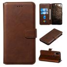 For Motorola MOTO G8 / P40 Power / One Action Classic Calf Texture Horizontal Flip PU Leather Case, with Holder & Card Slots & Wallet(Brown) - 1