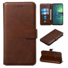 For Motorola Moto G8 Plus Classic Calf Texture Horizontal Flip PU Leather Case, with Holder & Card Slots & Wallet(Brown) - 1