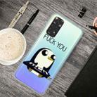 For Xiaomi Redmi Note 11 Global / Note 11S Painted Transparent TPU Phone Case(Penguin) - 1