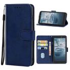 Leather Phone Case For Nokia C2 2nd Edition(Blue) - 1