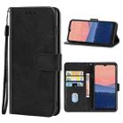 Leather Phone Case For Nokia C21(Black) - 1