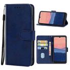 Leather Phone Case For Nokia C21(Blue) - 1