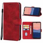 Leather Phone Case For Nokia C21(Red) - 1