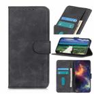 For Samsung Galaxy A23 4G KHAZNEH Retro Texture Flip Leather Phone Case(Black) - 1